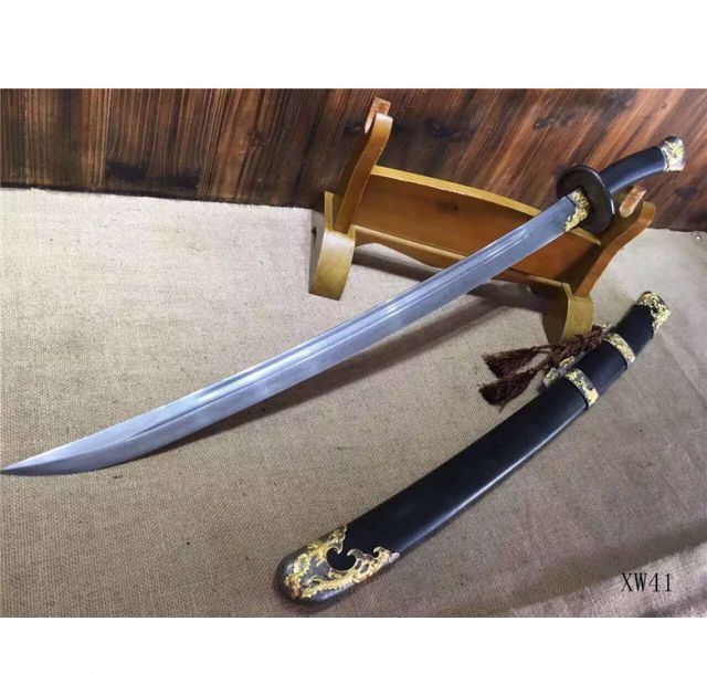 正宗乌木高性能花纹钢清刀