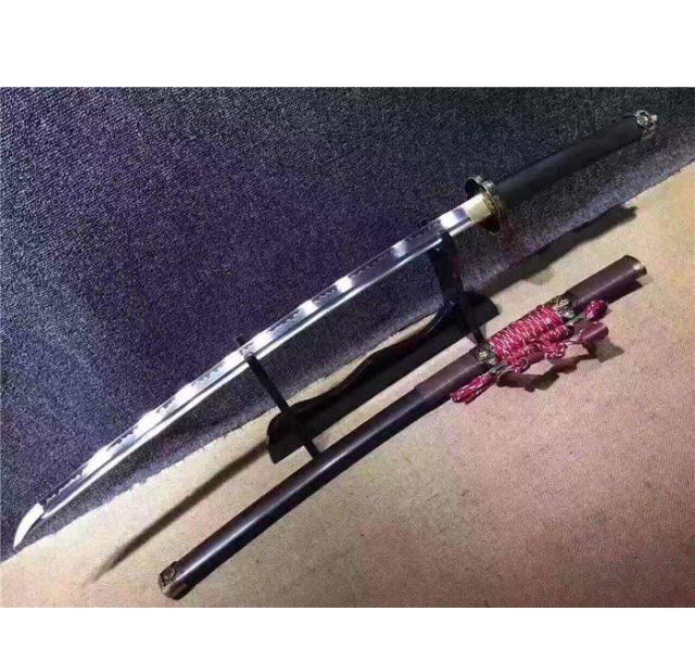 正宗乌木T10烧刃雄狮太刀