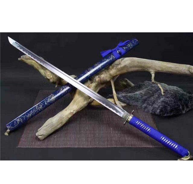 蓝色妖姬武士直刀-26寸