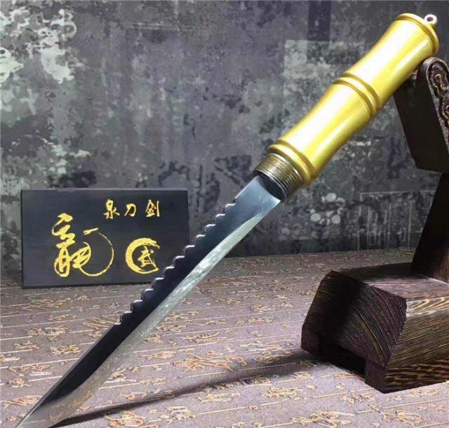 黄金迷你竹节棍刀