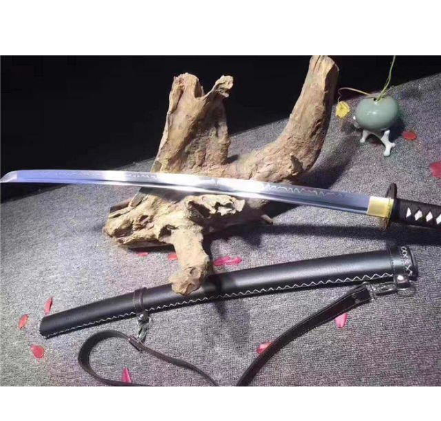 升级手工T10烧刃武士刀--黑罗刹