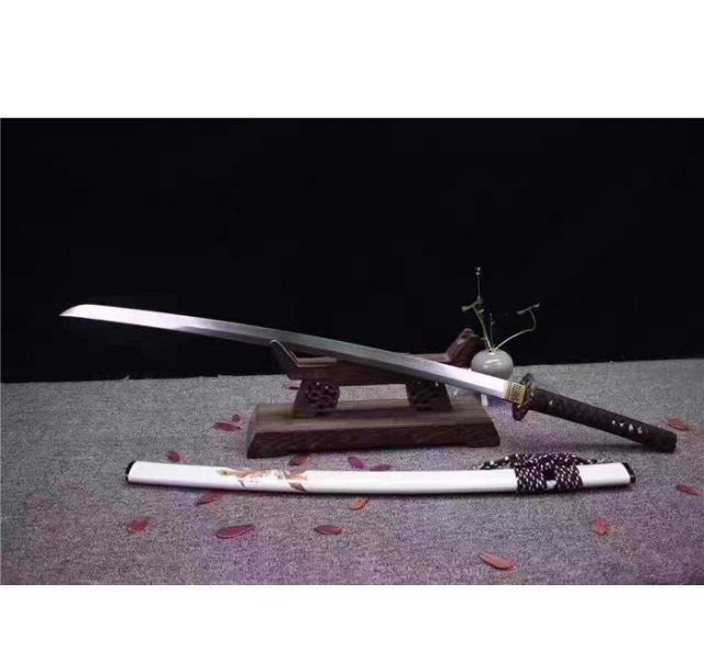 全手工T10烧刃武士刀--凤求凰