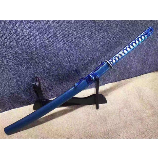 锰钢蓝款压花一体武士