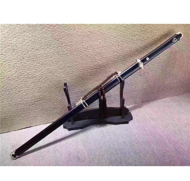 花纹钢烧刃唐刀