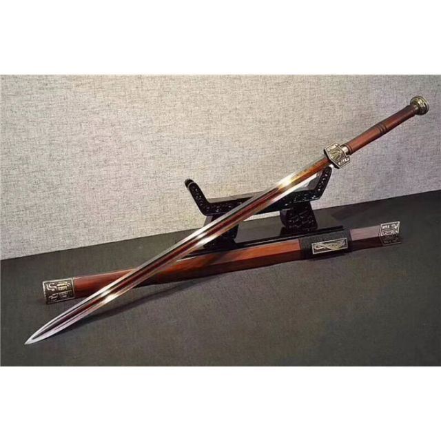 纯铜天罡汉剑花纹钢