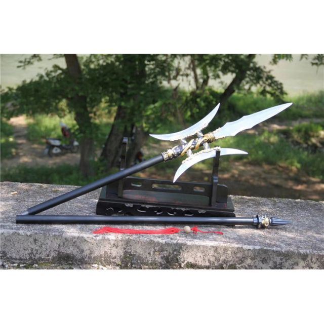 飞将吕布双月方天画戟